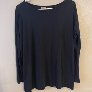 Black Long Sleeve Piko
